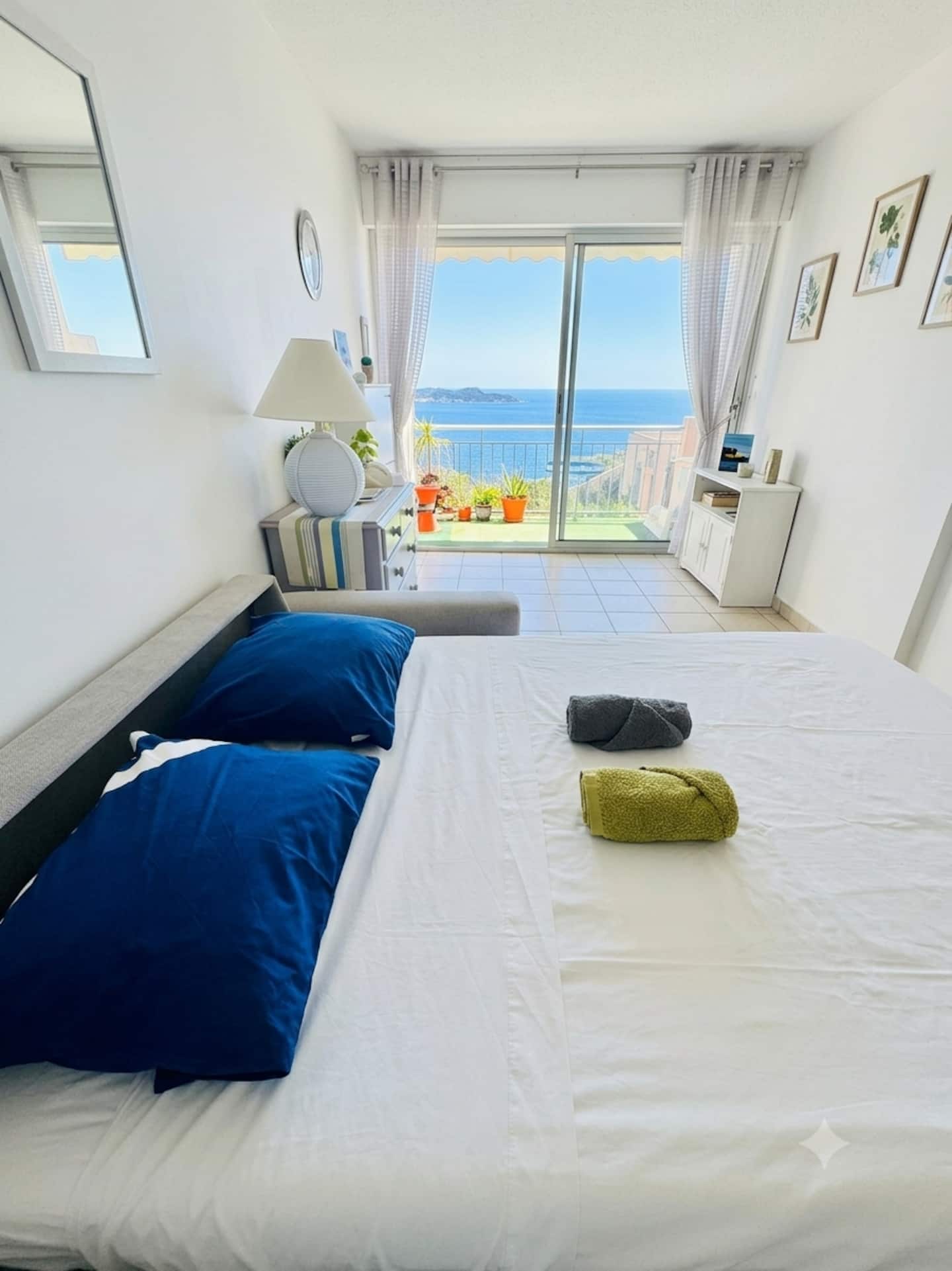 Vue mer depuis le studio